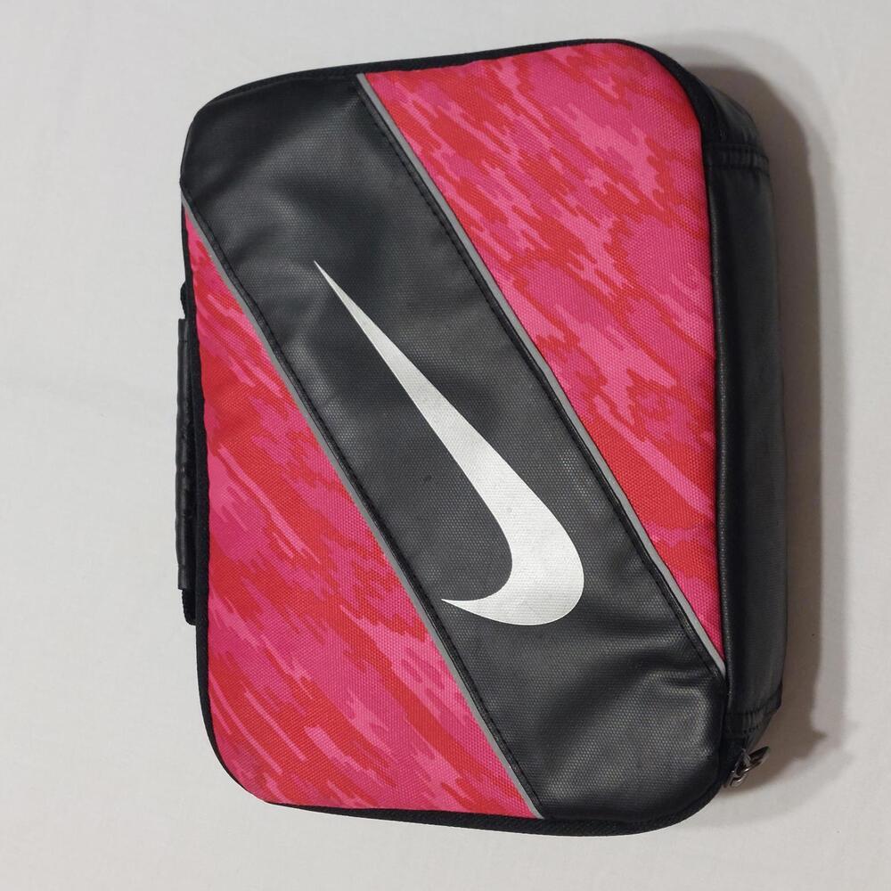 Nike Lunch Box Bag Pink Black Insulated Kids‎ School Travel